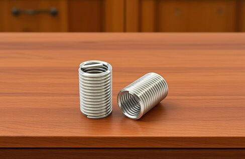 M3 x 0.5mm x 3D Helicoil Type Screw, 304 Stainless Steel Wire Thread Inserts, Helical Coiled Wire Threaded Sleeve, 150Pcs in Kuwait