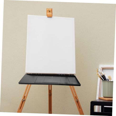 Easel Tray Attachment Durable and Easy to Install Painting Tools Storage Plate for Easel Multi Use Sketch Rack Tray for Artists Painters and Students in Saudi Arabia
