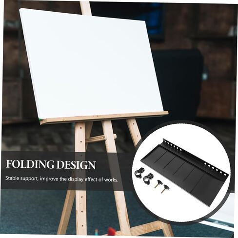 HOMSFOU Lightweight Easel Tray Attachment for Artists Detachable Paints Tray Convenient Design for Painting Sketching and Art Projects in Saudi Arabia