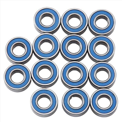 Compatible with Tamiya DT02 DT03 RC Car Upgrade Modification Replacement Parts Accessories 14Pcs Sealed Bearing Kit RC Car Parts in Saudi Arabia