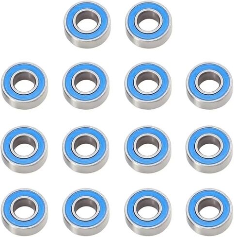 Compatible with Tamiya DT02 DT03 RC Car Upgrade Modification Replacement Parts Accessories 14Pcs Sealed Bearing Kit RC Car Parts in Saudi Arabia