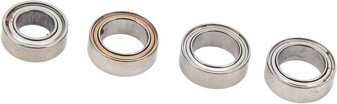 4PCS RC Car Ball Bearing Steel Bearing Set High Performance Precision Ball Bearings for SCY 16101 16102 16103 16201 1/16 Remote Control Car Silver Color Durable and Smooth in Saudi Arabia