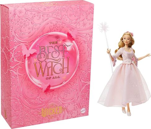 Mattel Universal Pictures’ Wicked: for Good Collectible Glinda Fashion Doll with Removable Outfit, Inspired by The Movie, Amazon Exclusive in Saudi Arabia