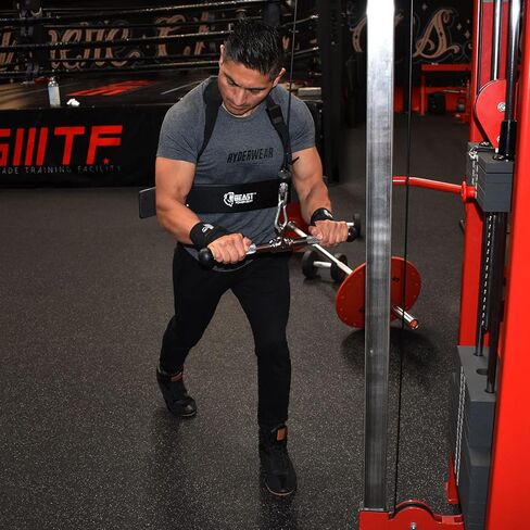 Beastpowergear 5mm Arm Blaster for Biceps & Triceps with Free Wrist Wrap, Muscle Builder, Bicep Isolator, Gain Muscle Strength, Dumbbells & Barbells support Bodybuilding & Weight Lifting in Kuwait