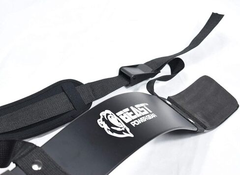 Beastpowergear 5mm Arm Blaster for Biceps & Triceps with Free Wrist Wrap, Muscle Builder, Bicep Isolator, Gain Muscle Strength, Dumbbells & Barbells support Bodybuilding & Weight Lifting in Kuwait