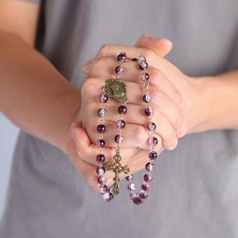 BINRANHS Catholic Rosary Making Kit for Adults Kids,DIY Wedding Rosary Jewelry Necklace Making Kit,704pcs Rosary Making Kits,Rosary Prayer Making Supplies First Communion Necklace Set in Saudi Arabia