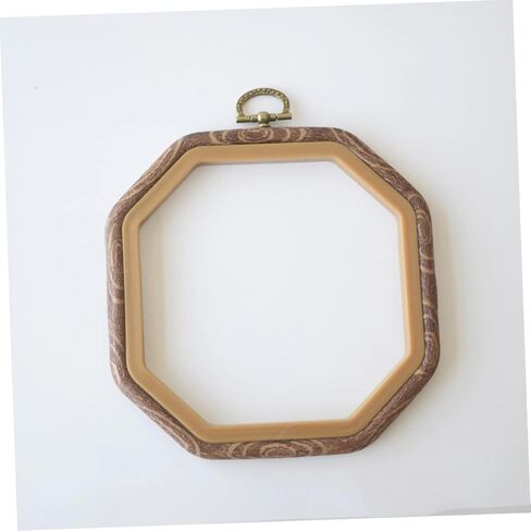 Osaladi 2pcs Doctagon تطريز التطريز يقلد إطارات غرزة الخشب المتقاطع لـ DIY مع تصميم متين للملمس الثقيل لتصميم سلس للأقمشة in Saudi Arabia
