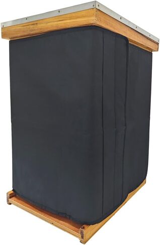 Winter Bee Hive Wrap for 8 Beehives ، غطاء حماية الشتاء النحل ، التفاف العزل الدافئ النحل الدافئ للرياح لمعظم مستلزمات تربية النحل (75.5 "x25.1") in Saudi Arabia