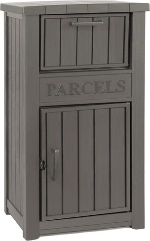 Package Delivery Box for Outside, Outdoor Storage with Lockable Secure, Anti-Theft Parcel Drop Boxes Outdoor Package Delivery and Waterproof for Porch, House, Curbside in Saudi Arabia