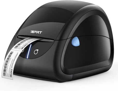 IDPRT THERMAL LABEL PRINTER SP310 - صانع الملصقات مع اكتشاف الملصقات التلقائية ، ودعم 1 "-3.15" عرض طباعة ، و Windows & Mac ، مناسب للباركود ، والعنوان ، والملء والتخزين للمنزل ، والمكتب والأعمال (متجددة) in Kuwait