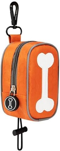 حامل كيس أنبوب الكلب للمقود ، موزع كيس نفايات الكلاب المحمولة ، حقيبة مقاومة للماء مع مقطع معدني ، أشرطة فيلكرو ومقطع مرن in Kuwait