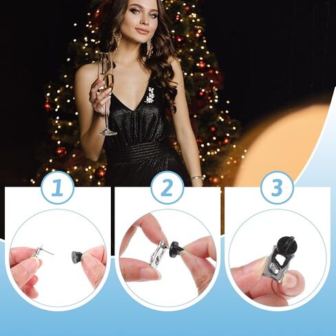 150 PVC PVC Rubber Pin Backs استبدال شارة صلق للبصيرة الدبابيس دبابيس كاب الدبابيس الدبابيس لدامن الدبابيس لبروش بروش موحدة شارة شارة شارة حاملي السود. in Kuwait