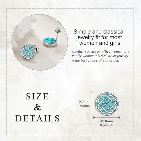 Vadmans Horseshoe Earrings 925 Sterling Silver Lotus Horseshoe Studs Earrings Jewelry Gifts for Women Girls in Kuwait