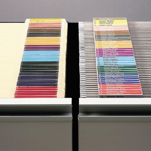 Smead 64915 Viewables Color System System System Pack Back 3 1/2 بوصة أبيض 160/حزمة in Saudi Arabia