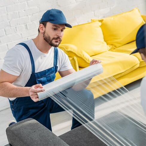 18 "× 1500 قدم تمتد ، 60 مقياس غلاف فلمان تقلص الثقيلة ، 4 حزمة تتقلص بوتشات للتعبئة ، الإمدادات المتحركة ، الأثاث والمنصات in Kuwait