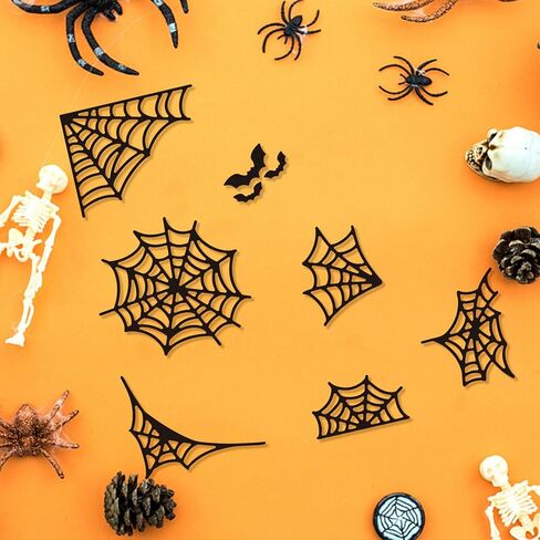 GLOBLELAND Halloween Spider Web Cutting Dies for DIY Scrapbooking Metal Halloween Bat Die Cuts Embossing Stencils Template for Paper Card Making Decoration Album Craft Decor in Saudi Arabia