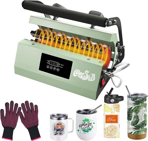 Tumbler Heat Press Machine, Mug Press Machine for 20oz 30oz, Sublimation Blank Skinny Tumbler Glass Jar Can 11-16oz Mugs, Heat Transfer Print for Sublimation Tumblers, Cups, Mugs Hot Pink in Saudi Arabia
