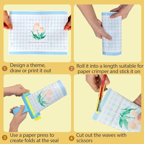 الورق الجراحي لأكياس الرقائق صياغة ， 30 ورقة ورقة النفات الحبر الرقيقة 、 الفنون DIY الحرف الحرف الأزهار لحفلات لصنع أكياس الرقائق ، 6 ملصقات زهرة مختلفة in Saudi Arabia