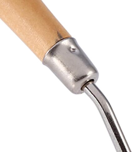 Wooden Handled Crochet Needle Carpet Repair Sealing Crochet, Crochet Latch Latch Hook Tool for Rugs Cushions and Hair Braids in Saudi Arabia