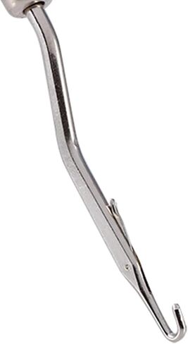 Wooden Handled Crochet Needle Carpet Repair Sealing Crochet, Crochet Latch Latch Hook Tool for Rugs Cushions and Hair Braids in Saudi Arabia