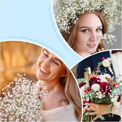 25pcs فروع زهرة أكريليك الكريستال ، باقة قطرة الخرزة الاصطناعية ، والسيقان الاكريليك الأزهار اللامعة لحفل الزفاف ، عيد الميلاد ، عيد الشكر ، ديكور المنزل والمكتب (أبيض) in Saudi Arabia