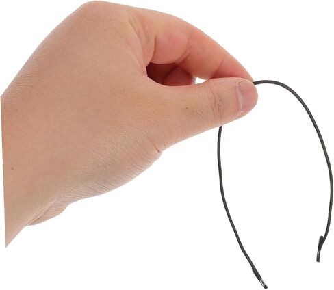 Osaladi 50pcs حبال قابلة للتعديل مع نهايات معدنية لأحزمة قناع الوجه Cosplay Bookbay Binding and Craft Provesse Band Proposile Band in Kuwait