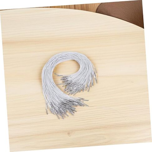 ARTIBETTER 150pcs Elastic Cords with Metal Ends Stretch Loop Chin Strap for Hats Masks DIY Projects Durable and Versatile for Skiing Cycling and Crafting in Saudi Arabia