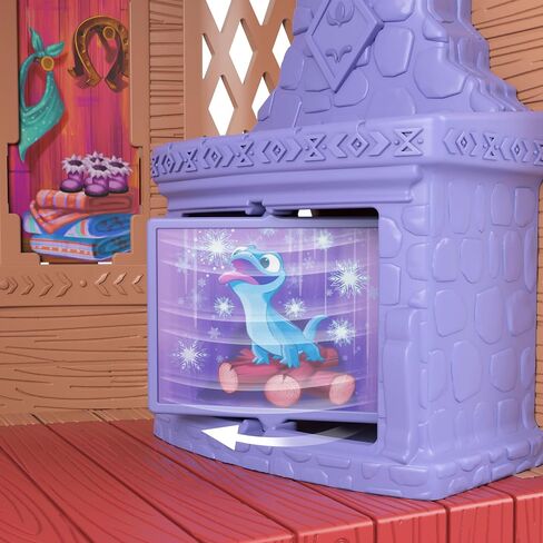 Mattel Disney Frozen Elsa Small Doll Playset w/ 10 Play Areas, 3 Animal Friends & 8 Accy, Storytime Stackers, Inspired by Animals of Arendelle in Saudi Arabia