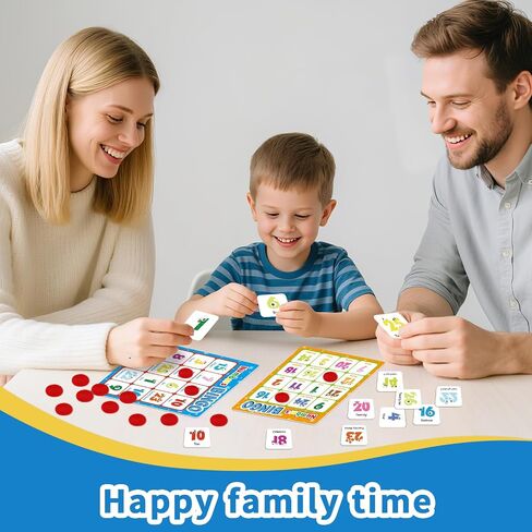 لعبة Alphabet Bingo لعبة ورسالة وأرقام وكلات مشهورة ألعاب Bingo Board للأطفال الصغار ، ABC و 123 ألعاب تعليمية للأطفال ، أنشطة التعلم في مرحلة ما قبل المدرسة ، ألعاب مطابقة الأسرة in Kuwait