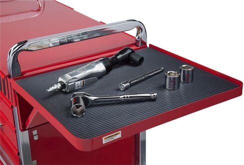 Sunex 8045 Professional 5 Drawer Service Cart with Locking Top- Red in Saudi Arabia