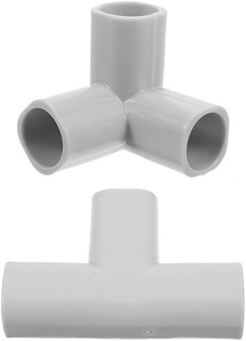 8pcs Baby Play Pen Parts T-Shaped Joint Baby Play Pen Replacement Parts T Connector 3 Way Joints Accessories for Yard Tent Accessories in Saudi Arabia