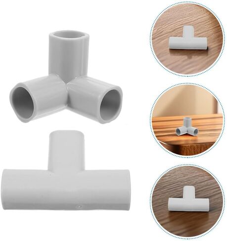 8pcs Baby Play Pen Parts T-Shaped Joint Baby Play Pen Replacement Parts T Connector 3 Way Joints Accessories for Yard Tent Accessories in Saudi Arabia
