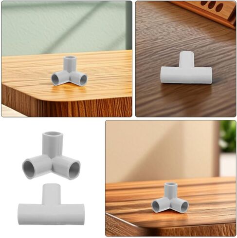 8pcs Baby Play Pen Parts T-Shaped Joint Baby Play Pen Replacement Parts T Connector 3 Way Joints Accessories for Yard Tent Accessories in Saudi Arabia