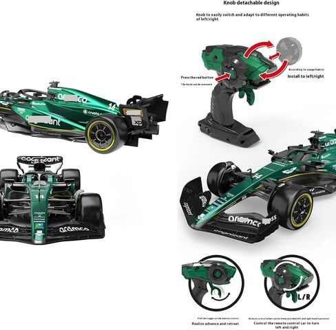2024 New 1/14 Scale F1 AMR24#14 Formula 1 Remote Control Car Simulation Alloy Model | Adult Collector Edition | Premium Gift for Racing Enthusiasts in Saudi Arabia