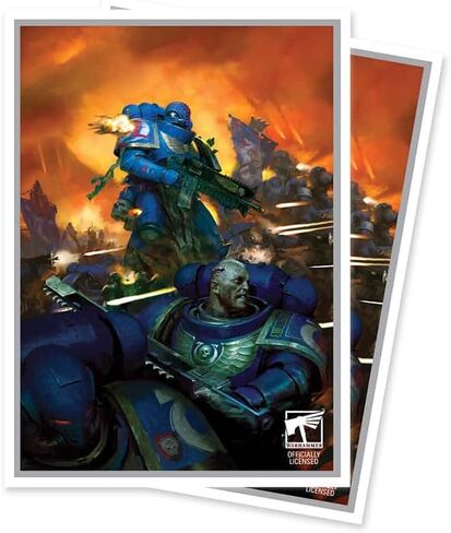Adeptus Astartes 105ct APEX Deck Sleeves for Warhammer 40,000 by Ultra PRO in Saudi Arabia