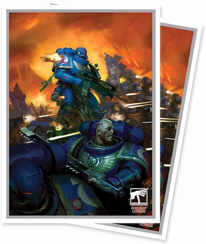 Adeptus Astartes 105ct APEX Deck Sleeves for Warhammer 40,000 by Ultra PRO in Saudi Arabia