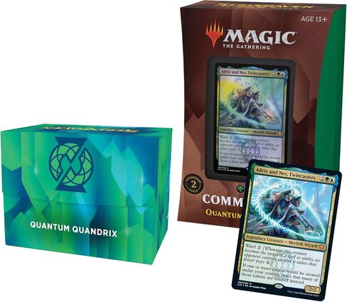 السحر: The Gathering Strixhaven Commander Deck-Quantum Quandrix (Blue-Green) in Saudi Arabia