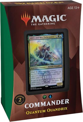 السحر: The Gathering Strixhaven Commander Deck-Quantum Quandrix (Blue-Green) in Saudi Arabia