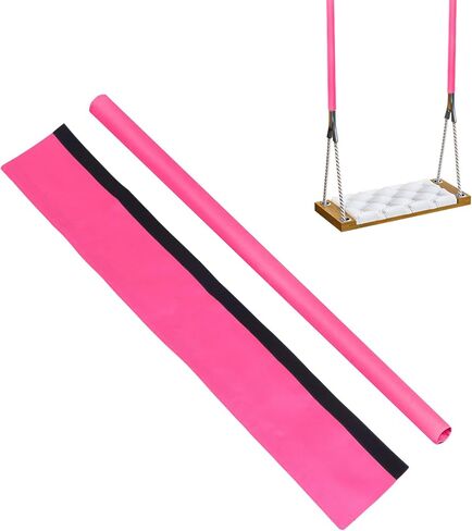 غطاء سلسلة أرجوحة 2pcs ، أغطية سلسلة للتأرجح ، مناسبة للإكسسوارات المتأرجحة لمنع إصابات اليد وبقع الصدأ ، وأكمام السلسلة مناسبة للاستخدام في الحدائق والتراسات والشرفات (الأزرق) in Kuwait