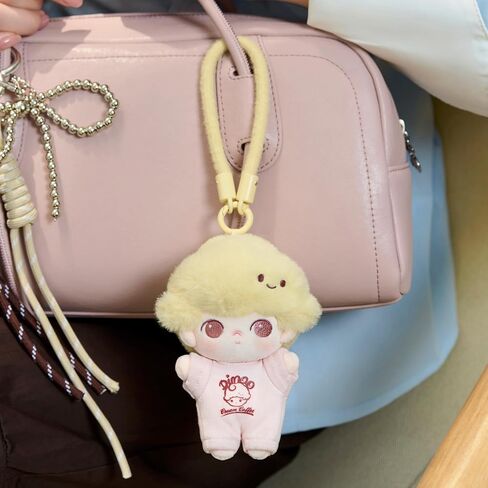 POP MART DIMOO Crush on Coffee Series-Soft-faced Plush Keychain Blind Box, Random Design Action Figures Collectible Toys Home Decorations, Single Box in Saudi Arabia