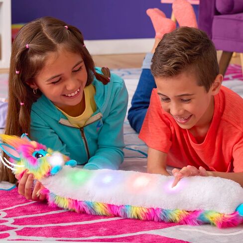 لعبة Furby DJ Interactive ، Super Snuggly Rainbow Electronic Plush مع الموسيقى والأضواء والحركة والألعاب ، تتحدث باللغة الإنجليزية والفرقة ، 32 بوصة ، تتراوح أعمارهم بين 6+ in Kuwait