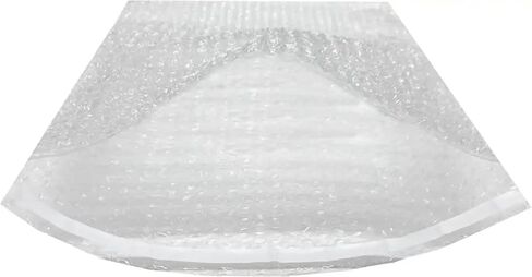 650-6x8.5 Bubble Out Pouches Bags Wrap Cushioning Self Seal Clear 6" x 8.5" in Saudi Arabia