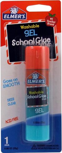 Elmer's Washable Gel School Glue Stick, 0.88 oz, Single Stick (E519) in Saudi Arabia