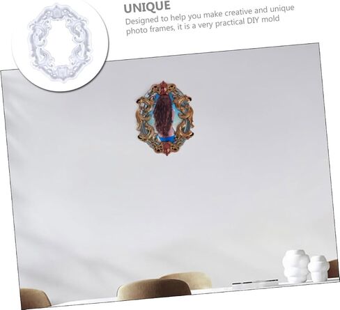ARTIBETTER Epoxy Resin Photo Frame Molds Silicone Frame Molds DIY Crafts Supplies in Saudi Arabia