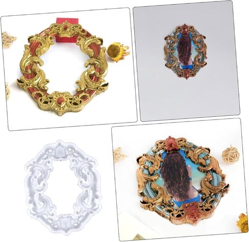 ARTIBETTER Epoxy Resin Photo Frame Molds Silicone Frame Molds DIY Crafts Supplies in Saudi Arabia