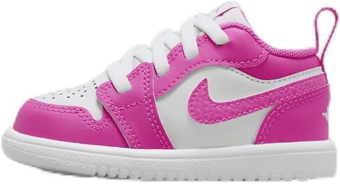 Nike Jordan 1 Low Alt PS Boys Shoes Size 2.5, Color: Black/Gym Red/White in Saudi Arabia