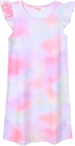 فستان نوم للفتيات من QPANCY، فستان نوم للأميرات، ملابس نوم قطنية للأطفال in Kuwait