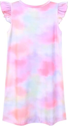 فستان نوم للفتيات من QPANCY، فستان نوم للأميرات، ملابس نوم قطنية للأطفال in Kuwait