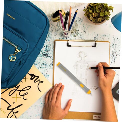 Gatuida Electric Eraser Auto-Rotate Function Battery Operated for Artists and Students Precise Sketching and Correction Includes Refills in Saudi Arabia