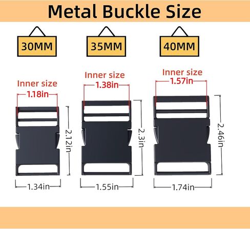 2 pcs/4 pcs buckle metal buckle لحقائب الظهر ، الأحزمة ، حقائب الخصر ، أطواق الكلاب ، مشبك الجانبي القابل للتعديل القابل للتعديل ، الأسود in Kuwait